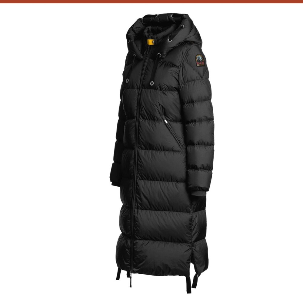 Parajumpers black jacket Small S Panda Hooded Down Coat nwt - Picture 6 of 16